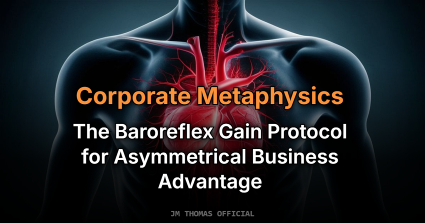 Corporate Metaphysics: The Baroreflex Gain Protocol for Asymmetrical Business Advantage