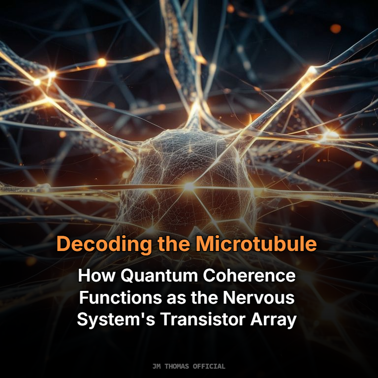 Decoding the Microtubule: How Quantum Coherence Functions as the Nervous System's Transistor Array