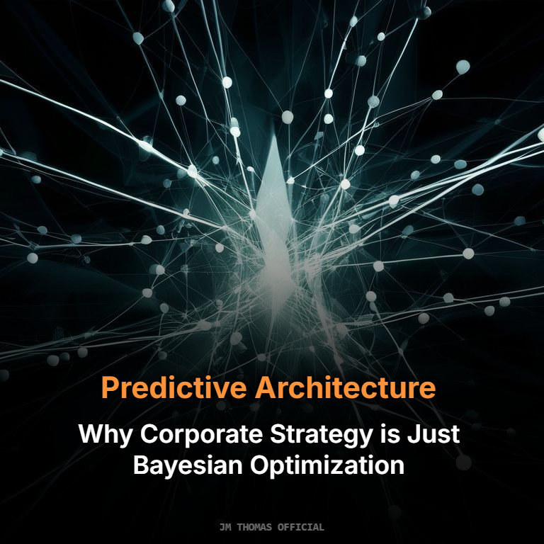 Predictive Architecture: Why Corporate Strategy is Just Bayesian Optimization