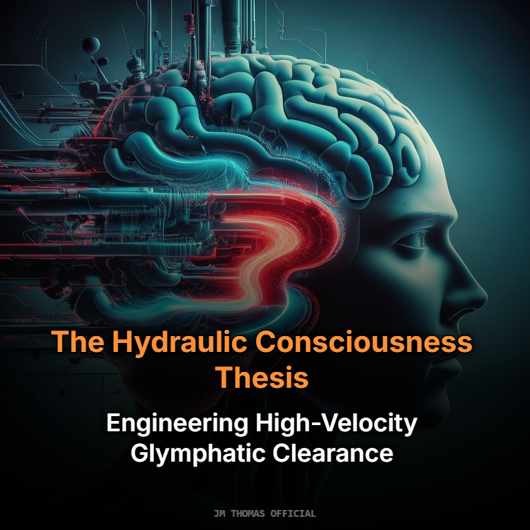 The Hydraulic Consciousness Thesis: Engineering High-Velocity Glymphatic Clearance