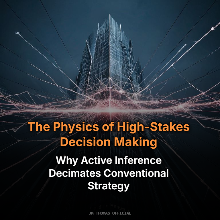 The Physics of High-Stakes Decision Making: Why Active Inference Decimates Conventional Strategy
