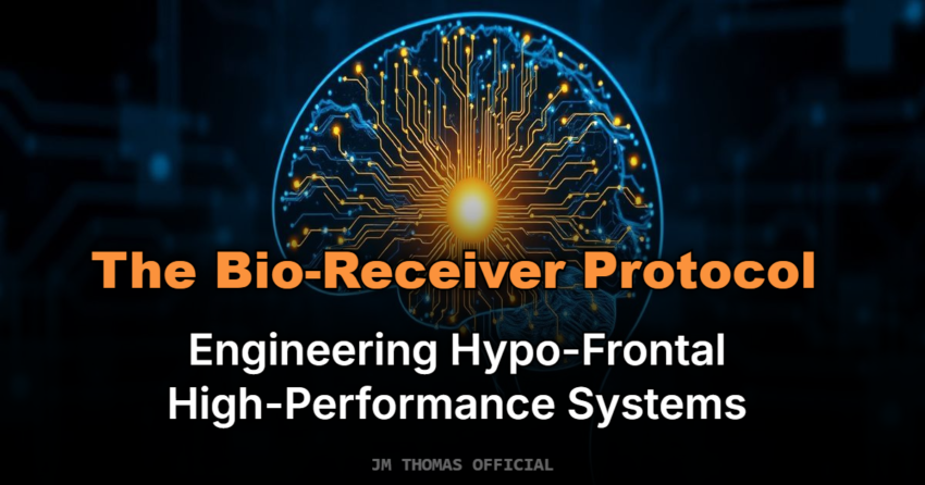 The Bio-Receiver Protocol: Engineering Hypo-Frontal High-Performance Systems