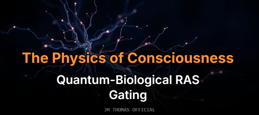 The Physics of Consciousness: Quantum-Biological RAS Gating