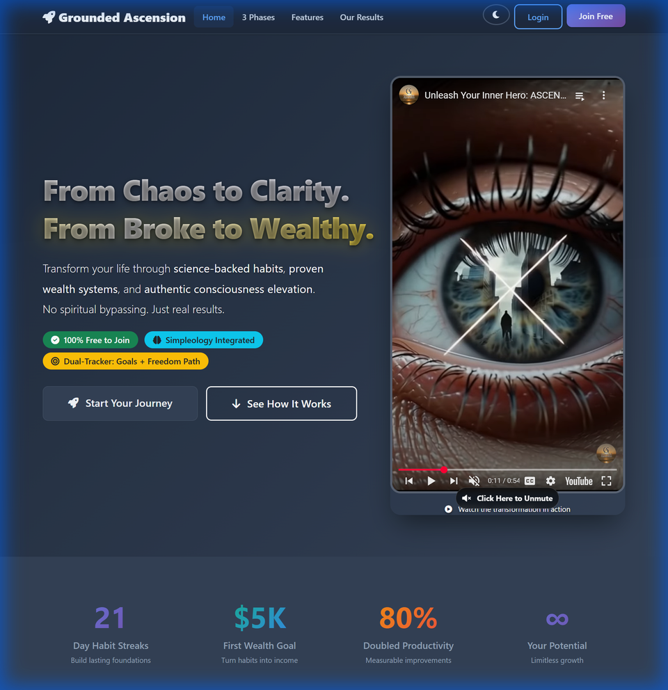 Grounded Ascension Interface