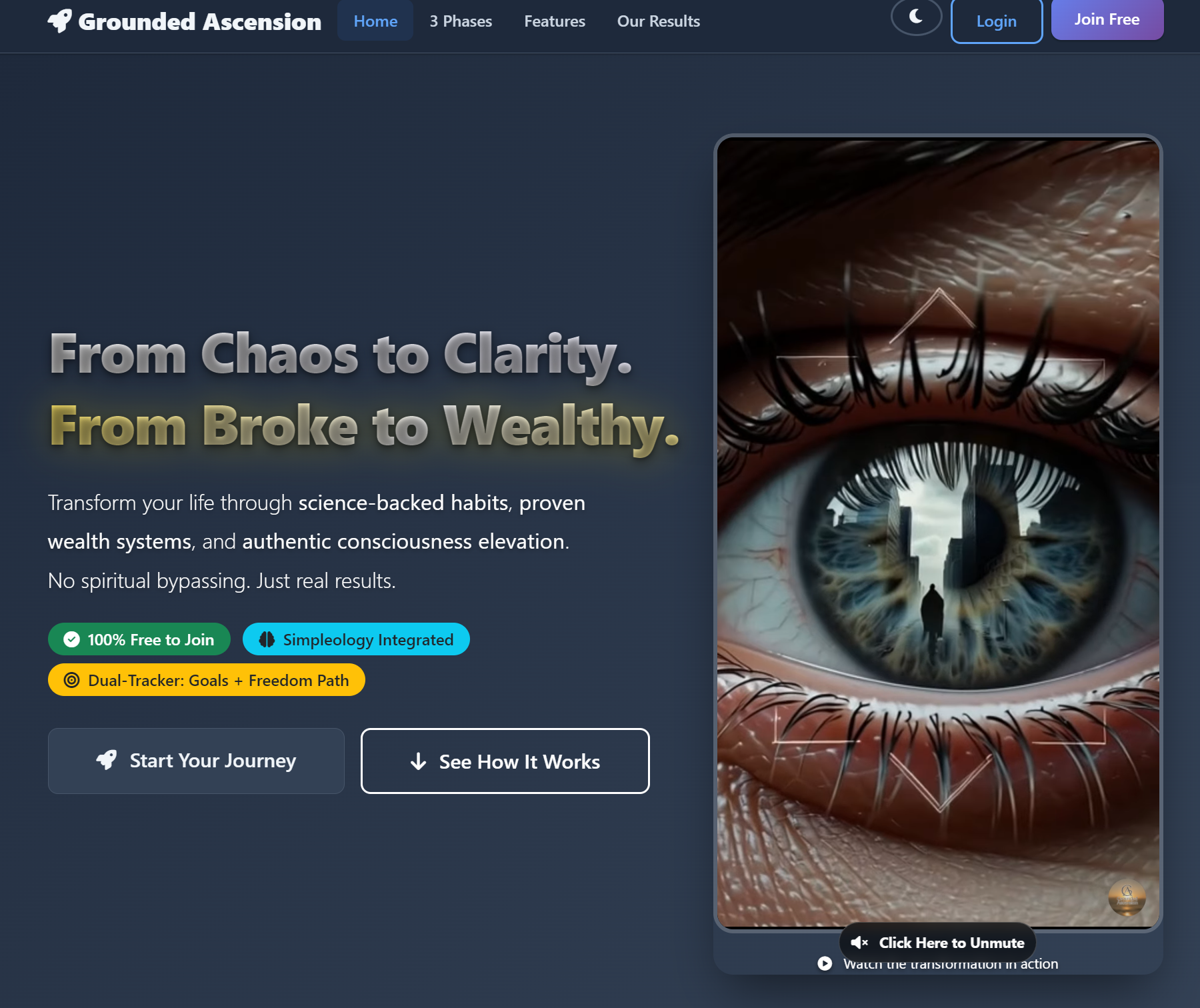 Grounded Ascension Interface